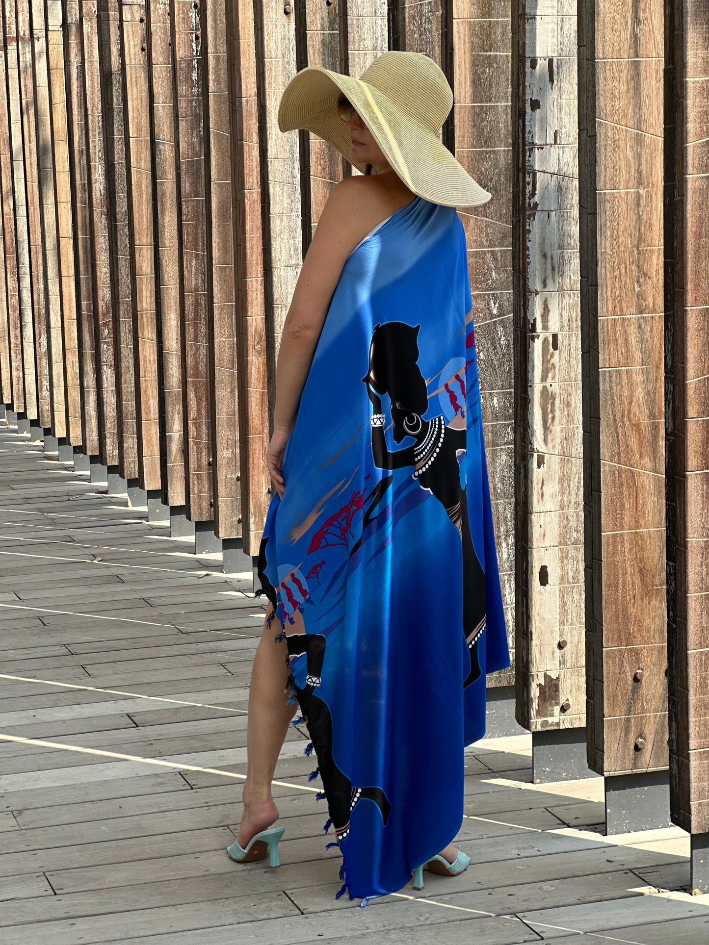 Blue African Diva
