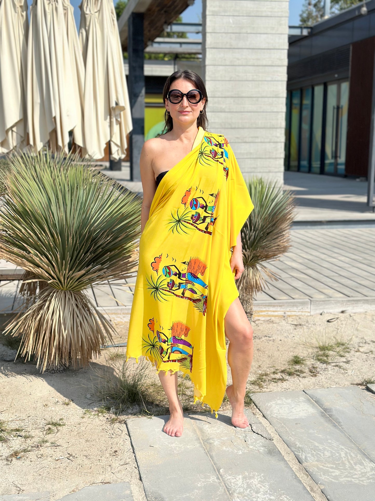 Yellow - African ladies