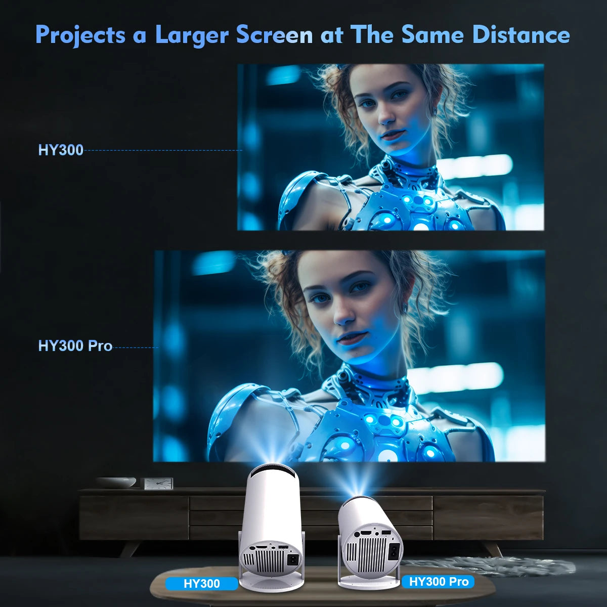 Home Cinema 4K Mini Projector