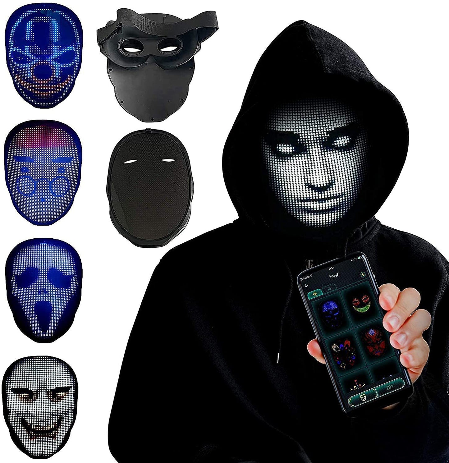 LED Smart Digital Mask