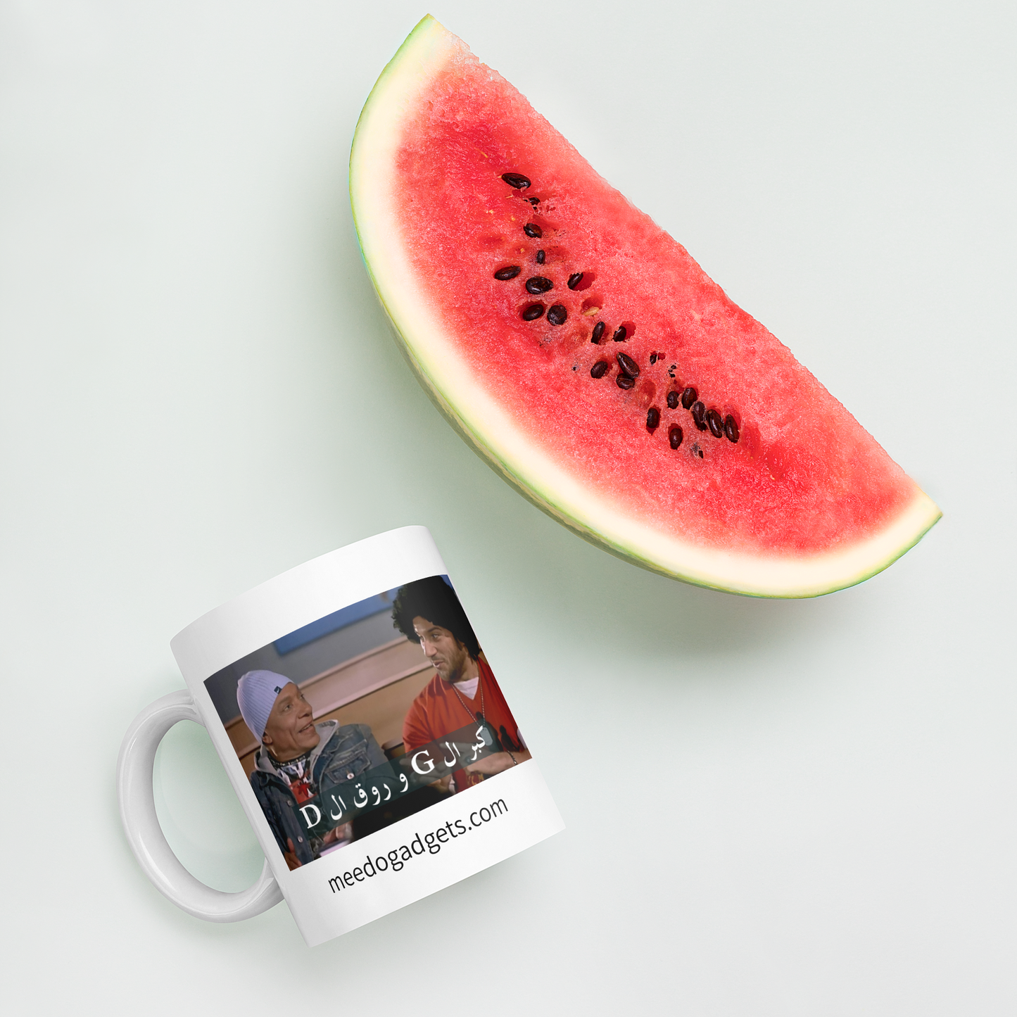 Arabic Meme Mug - H-Dabbour
