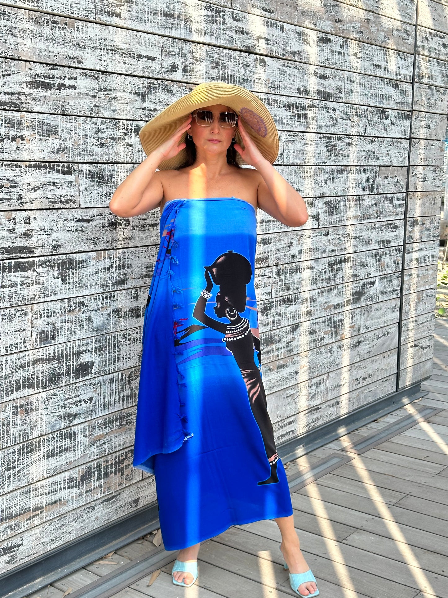 Blue African Diva